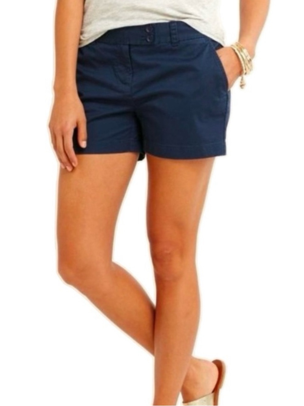 Vineyard vines 3 1/2 in inseam day boat chino shorts - size 6 - blue blazer